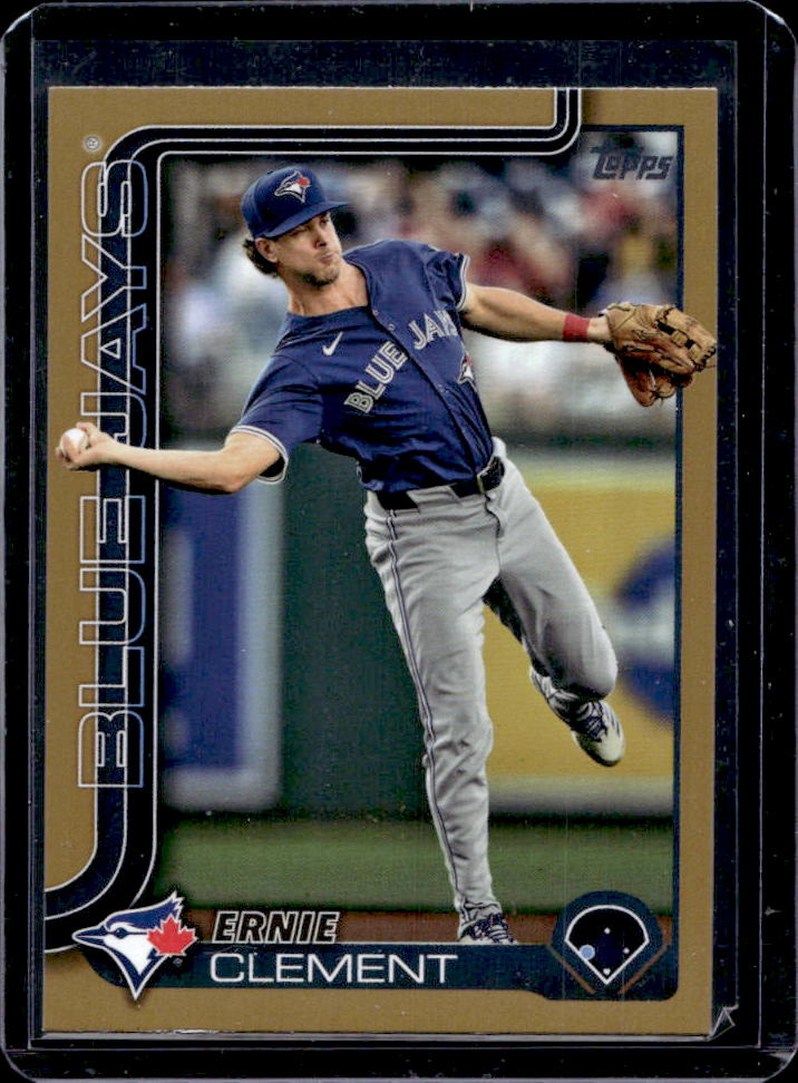 Ernie Clement 2025 Topps #319 Gold /2025 Price Guide - Sports Card