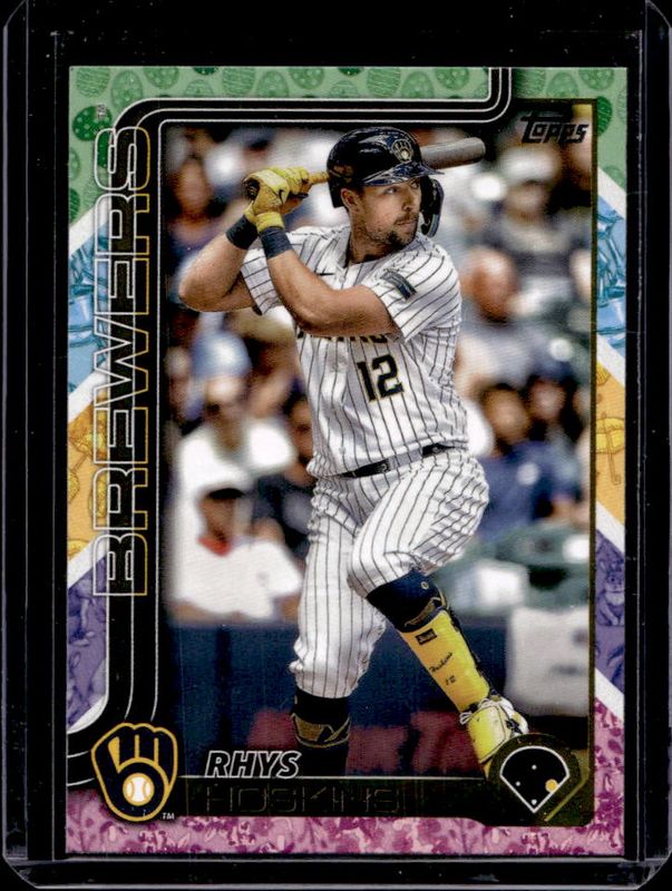 Rhys Hoskins 2025 Topps #93 Easter Holiday Tin Border RAW