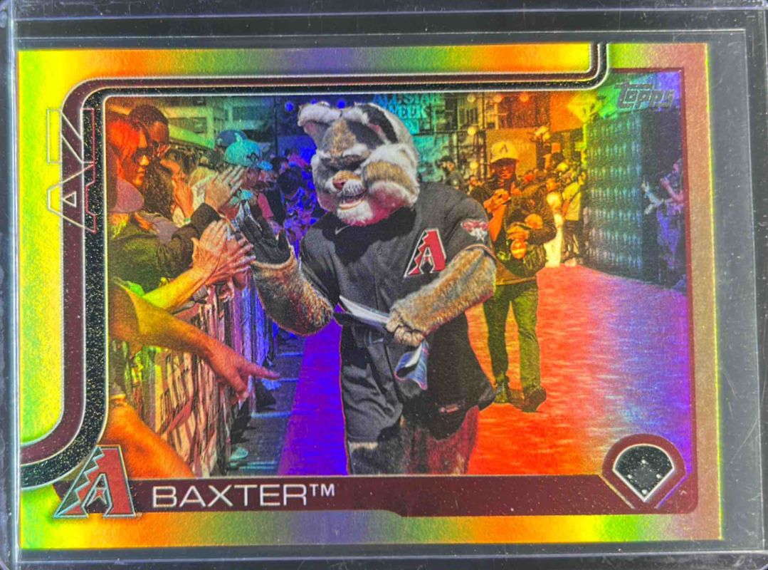 2025 Topps #M-1 Mascots - Gold /50