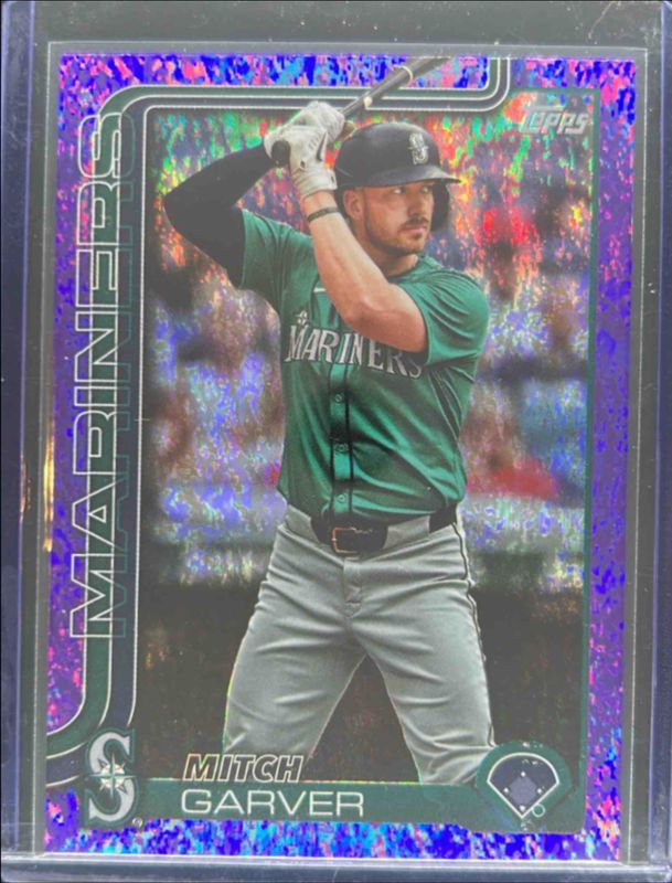 Mitch Garver 2025 Topps #338 Purple Holo Foil /250 RAW