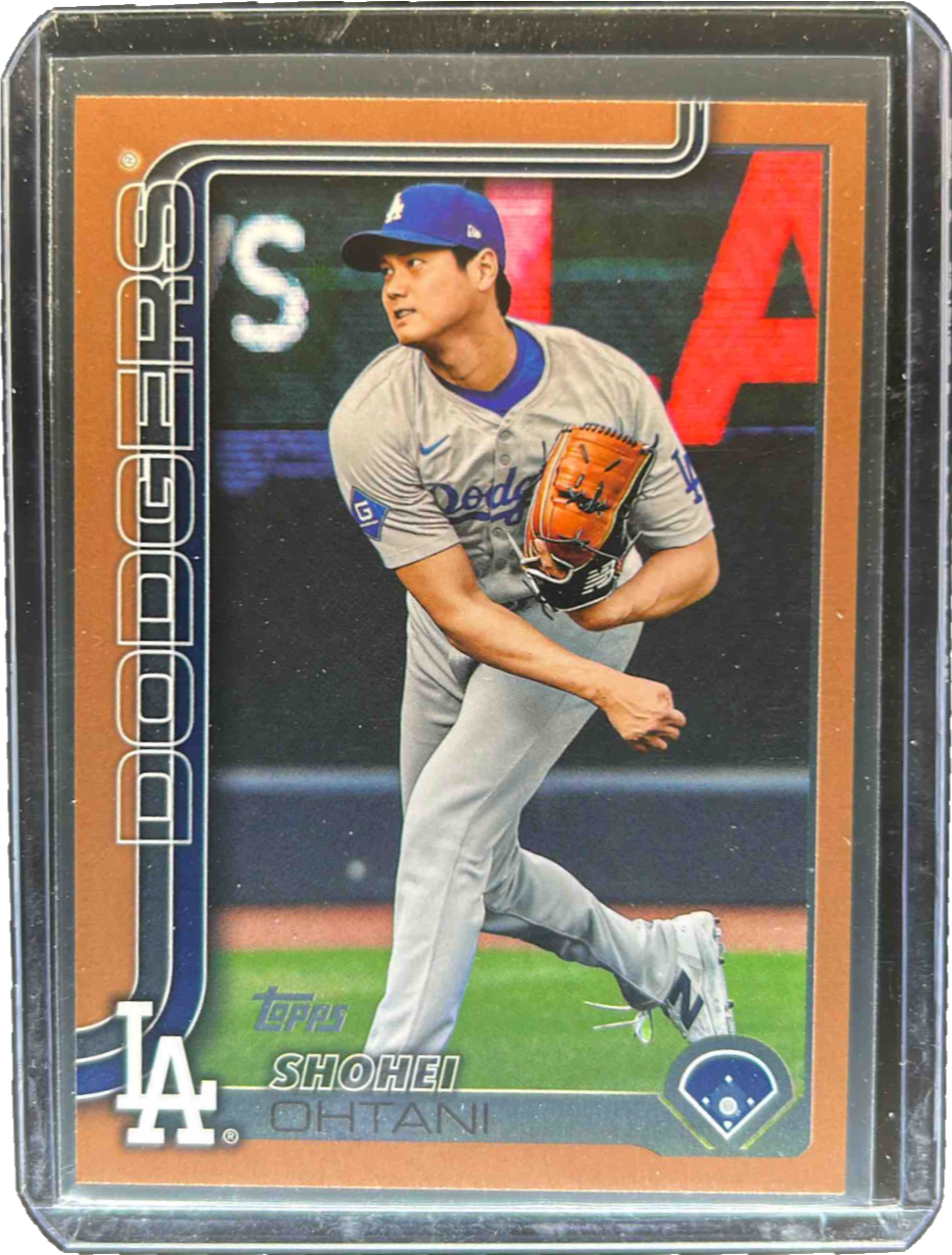Shohei Ohtani 2021 Topps Chrome Refractor SSP – Angels, 1-of-1 RARE Investment Card - View #3