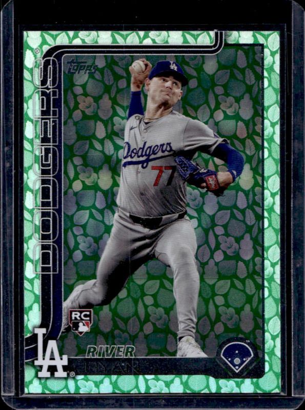River Ryan 2025 Topps #273 Easter Holiday Flowers Rookie RAW