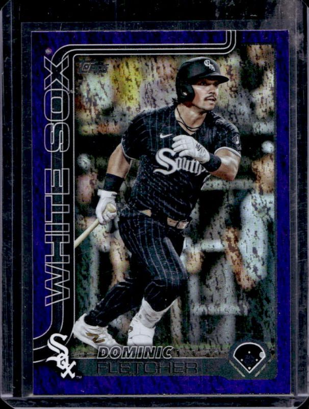 Dominic Fletcher 2025 Topps #496 Purple Holo Foil /250 RAW