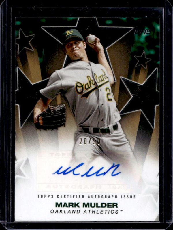 2025 Topps #BSA2-MM Baseball Stars Autographs (Series 2) - Gold /50