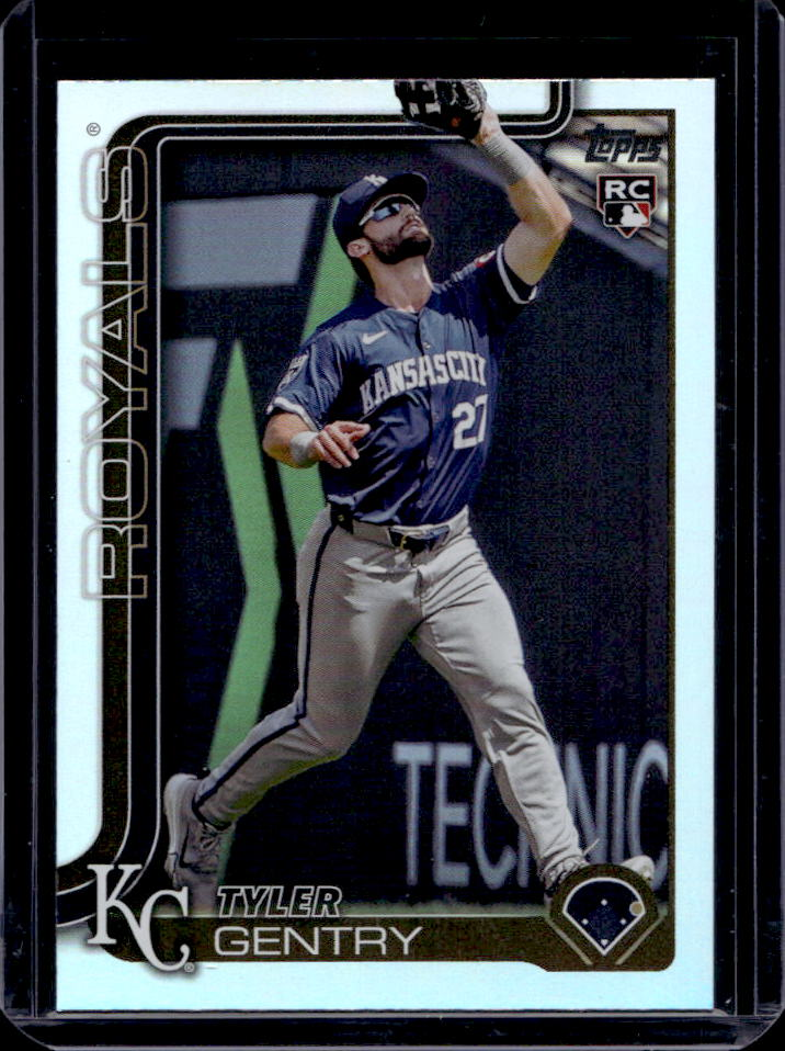 Tyler Gentry 2025 Topps #6 Rainbow Foil Price Guide - Sports Card Investor