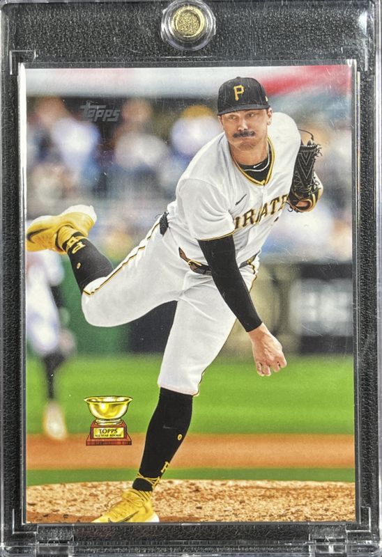 Paul Skenes 2025 Topps #98 True Photo RAW