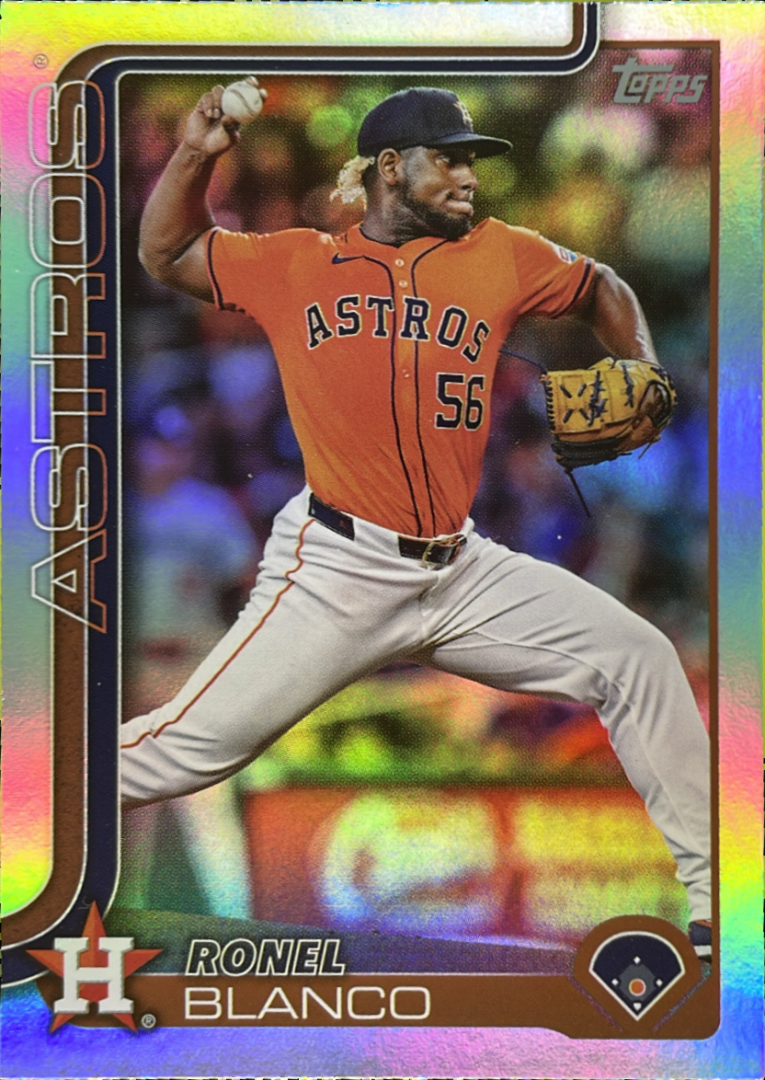 Ronel Blanco 2025 Topps #341 Rainbow Foil Price Guide - Sports Card ...