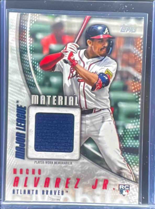 Nacho Alvarez Jr. 2025 Topps #MLM2-NAJ Major League Material Relics (Series 2) Rookie RAW