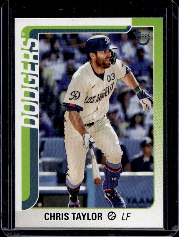 Chris Taylor 2025 Topps #53 Vintage Stock Retro /99 RAW