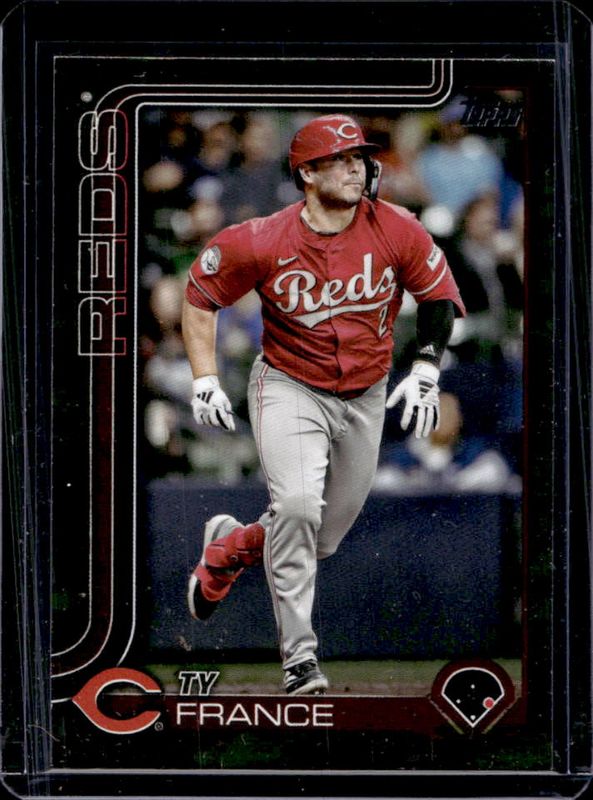 Ty France 2025 Topps #227 Memorial Day Camo /25 RAW
