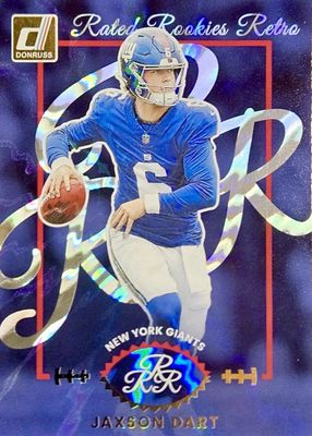 2025 Donruss #1 Rated Rookies Retro