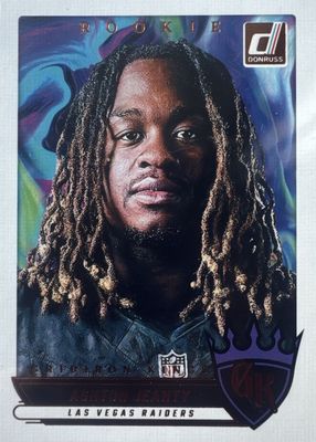 2025 Donruss #1 Rookie Gridiron Kings