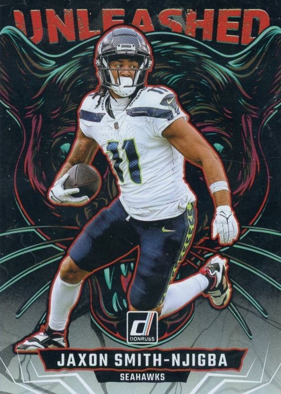 Jaxon Smith-Njigba 2025 Donruss #23 Unleashed /(SSP) Price Guide