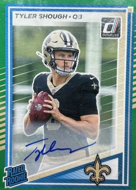 2025 Donruss #304 Rated Rookie Autographs - Green