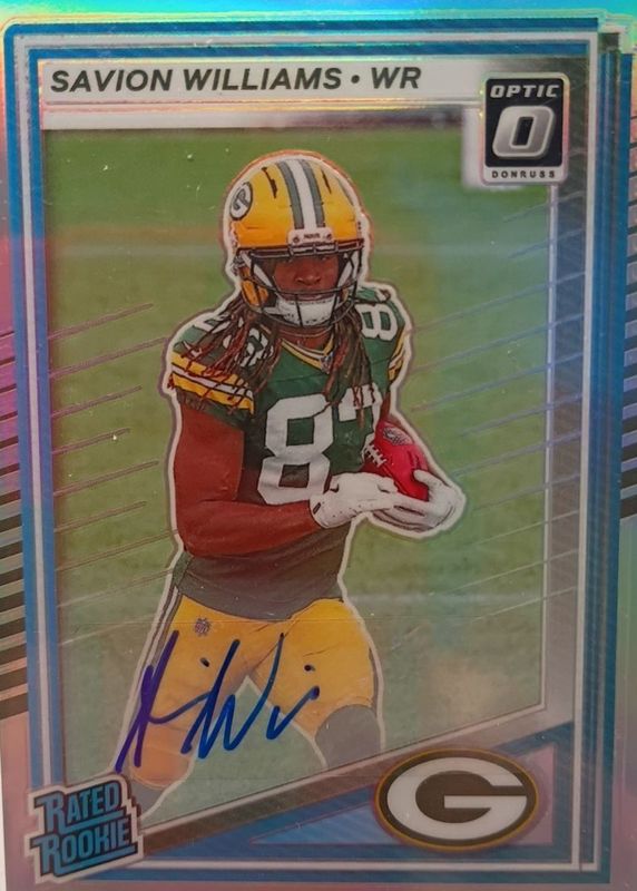 2025 Donruss #318 Optic Preview Rated Rookie Autographs