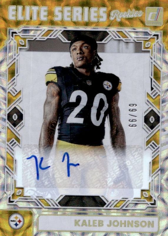 2025 Donruss #ESR-KJN The Elite Series Rookies Autographs (/99)