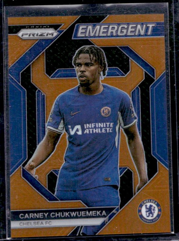 2023 Prizm Premier League #28 Emergent - Orange /25