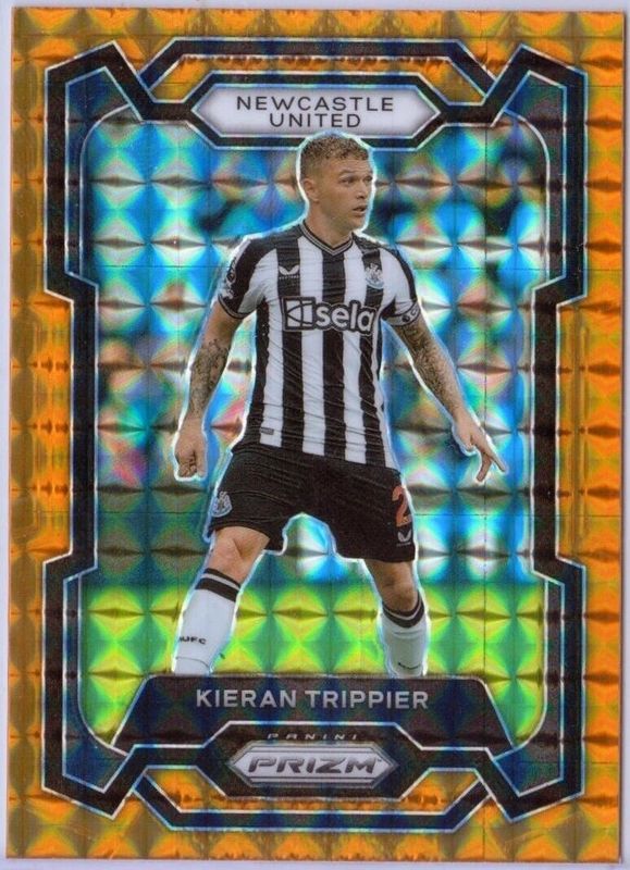 2023 Prizm Premier League #58 Orange Mosaic