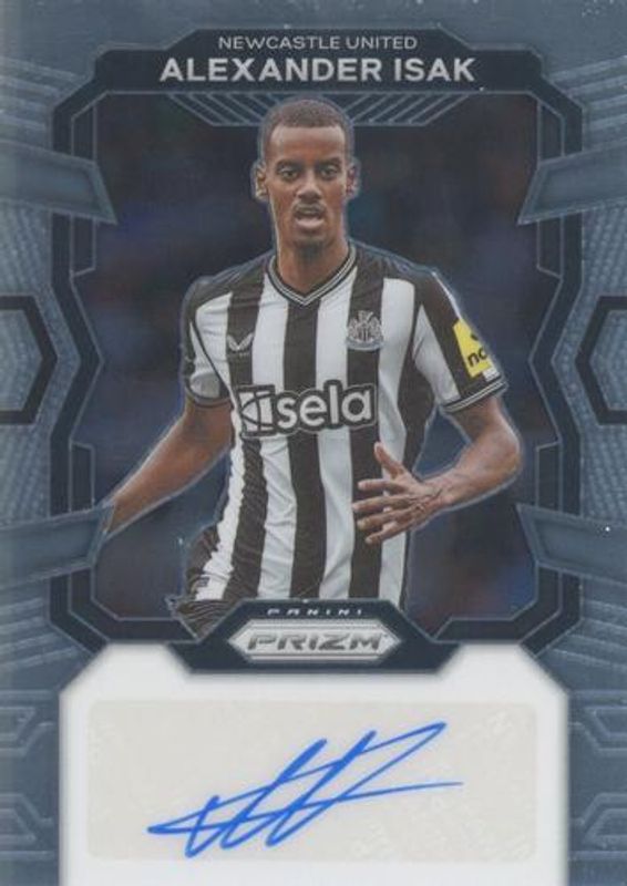 Alexander Isak 2023 Prizm Premier League #S-AI Signatures RAW