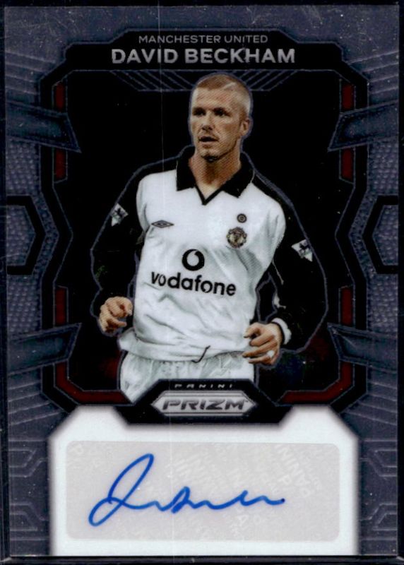 David Beckham 2023 Prizm Premier League #S-DBE Signatures RAW