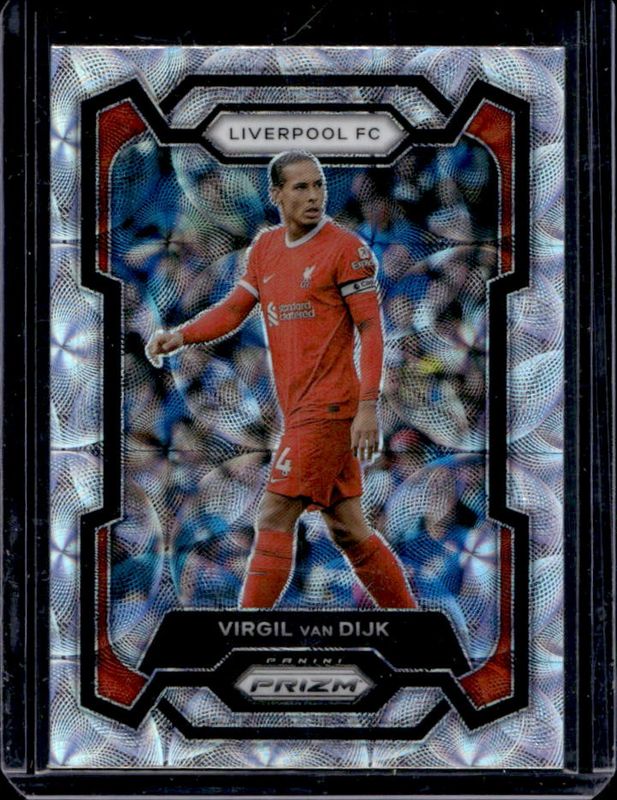Virgil van Dijk 2023 Prizm Premier League #81 Choice RAW