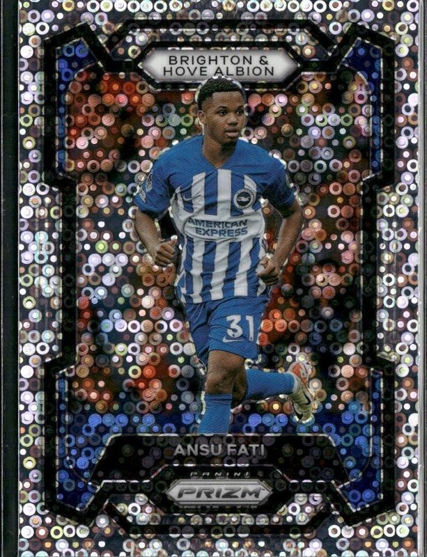 Ansu Fati 2023 Prizm Premier League #100 Breakaway RAW