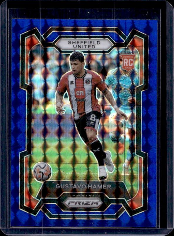 2023 Prizm Premier League #277 Blue Mosaic