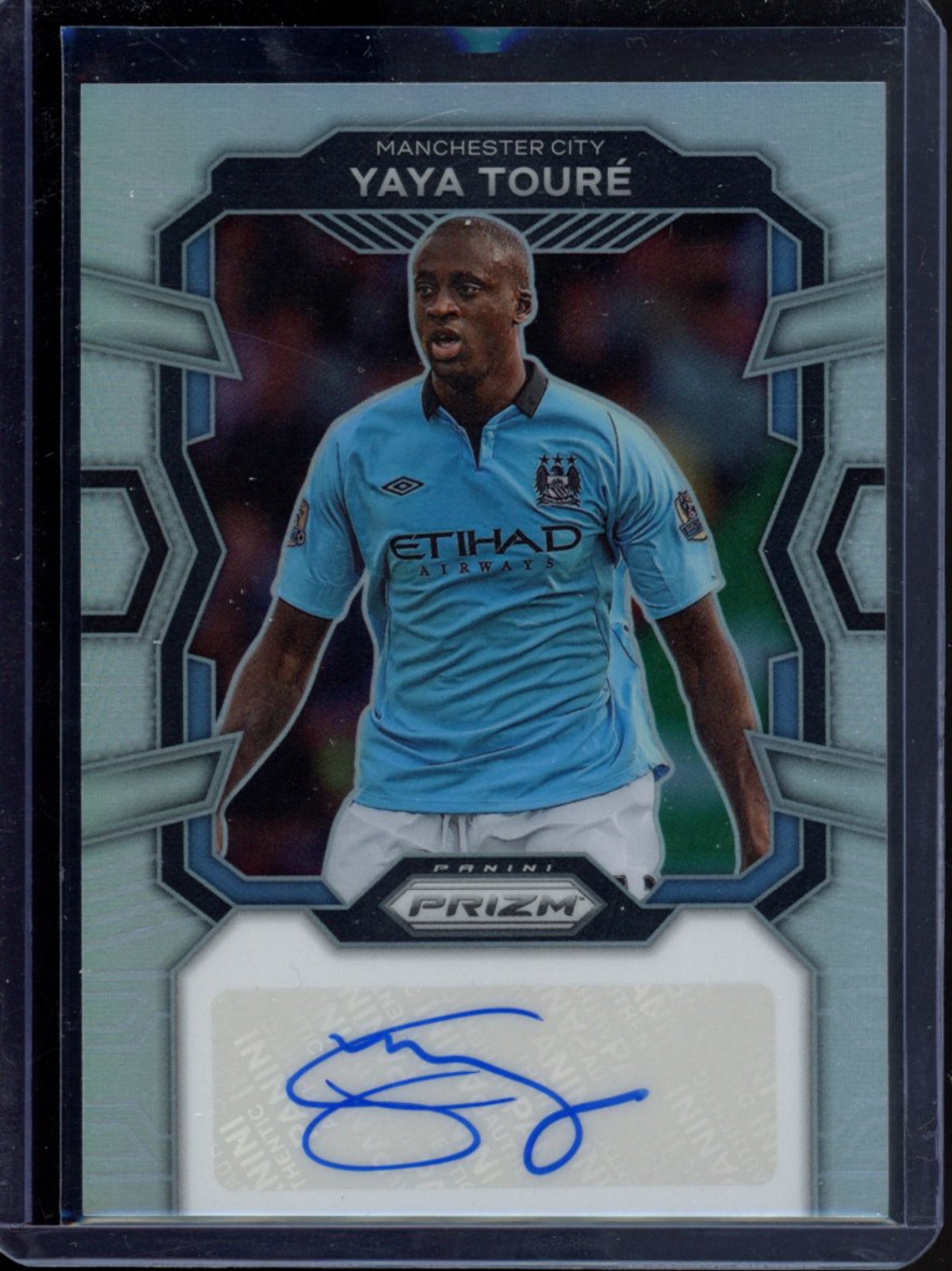 22-23 Panini Prizm YAYA TOURE 直筆サインカード Yaya Toure 2023 Prizm Premier League #S-YT Signatures - Silver /99