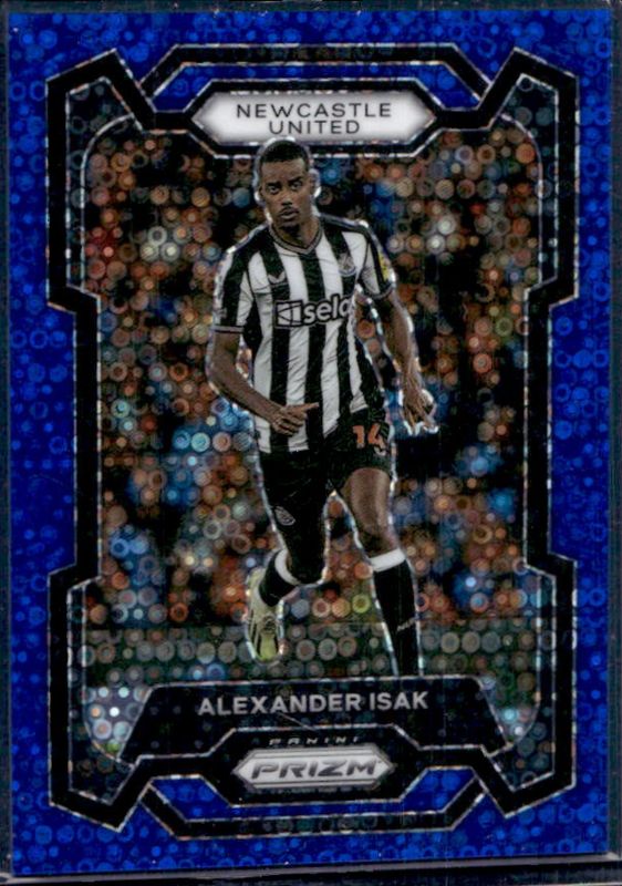 Alexander Isak 2023 Prizm Premier League #64 Breakaway Blue /99 RAW