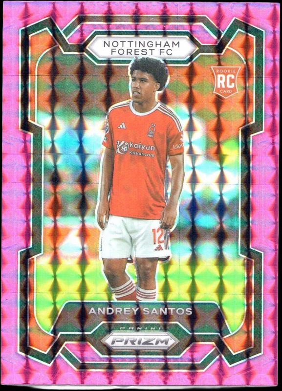 2023 Prizm Premier League #245 Pink Mosaic