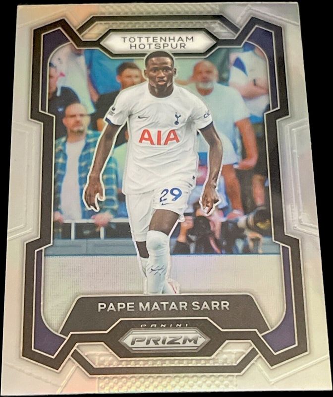 Pape Matar Sarr 2023 Prizm Premier League #136 Silver RAW