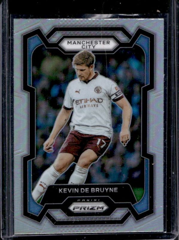 Kevin De Bruyne 2023 Prizm Premier League #7 Silver RAW