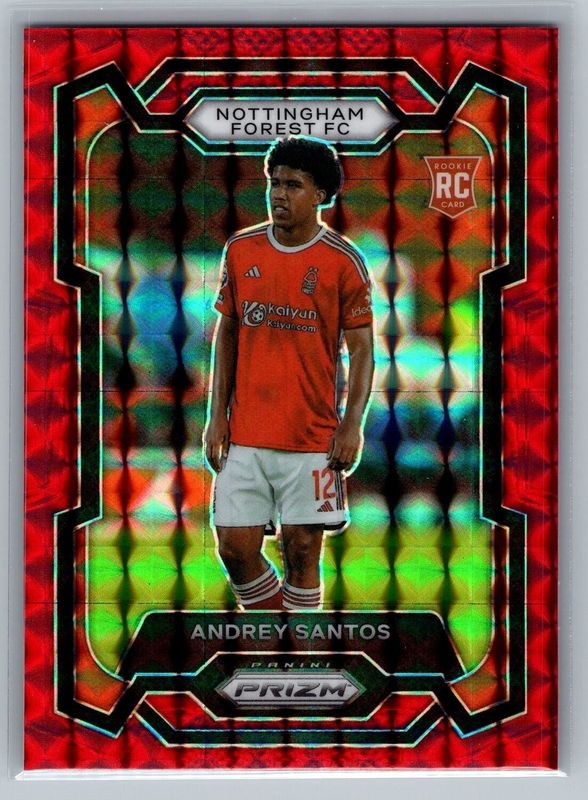 2023 Prizm Premier League #245 Red Mosaic