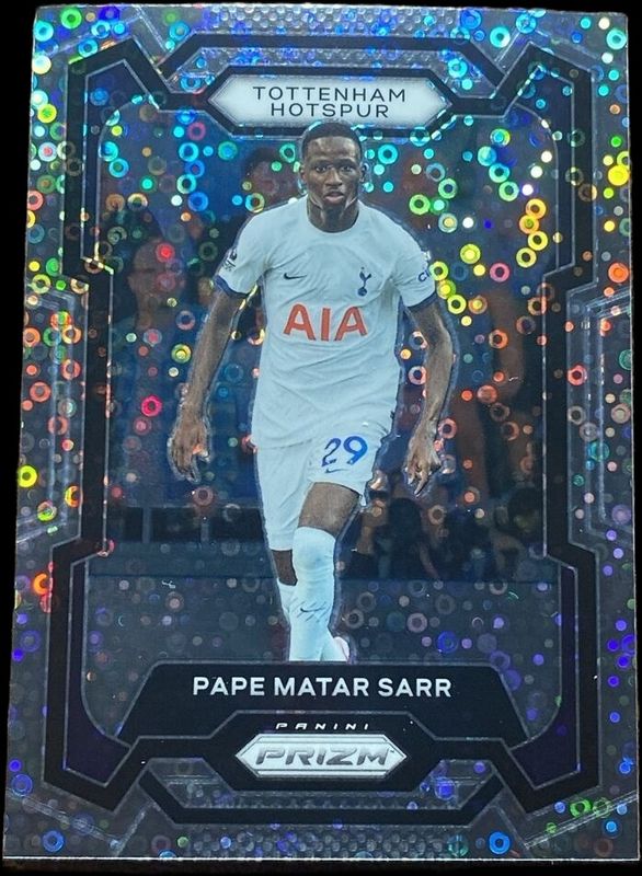 Pape Matar Sarr 2023 Prizm Premier League #136 Breakaway RAW