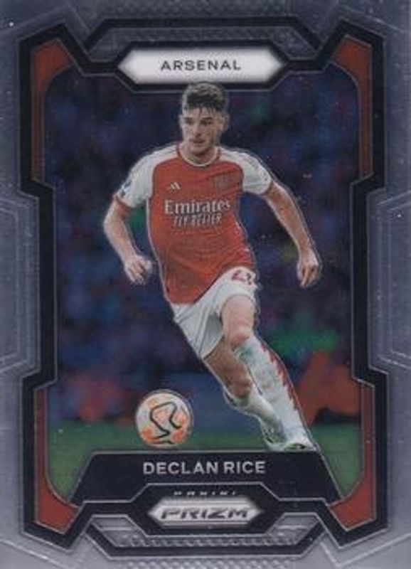Declan Rice 2023 Prizm Premier League #23 Base RAW