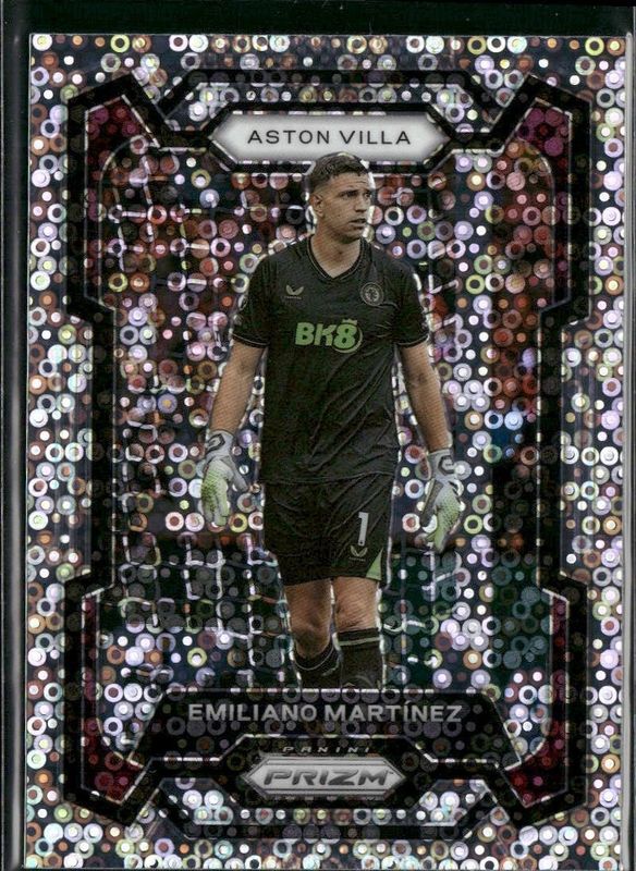 Emiliano Martinez 2023 Prizm Premier League #106 Breakaway RAW