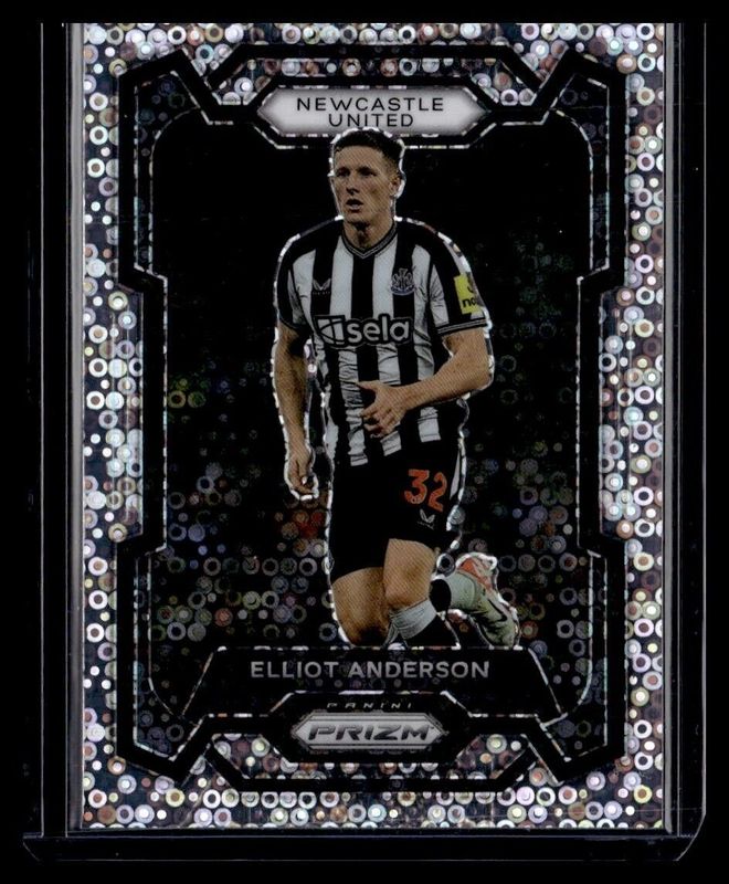 Elliot Anderson 2023 Prizm Premier League #71 Breakaway RAW