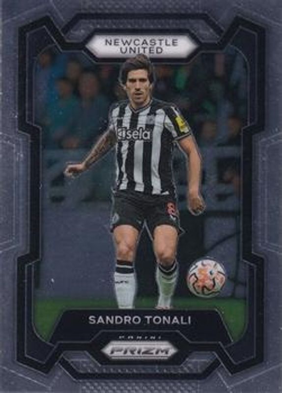Sandro Tonali 2023 Prizm Premier League #59 Base RAW