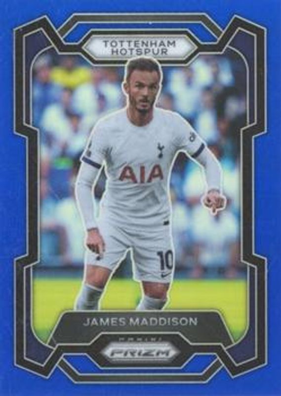 James Maddison 2023 Prizm Premier League #128 Blue /299 RAW