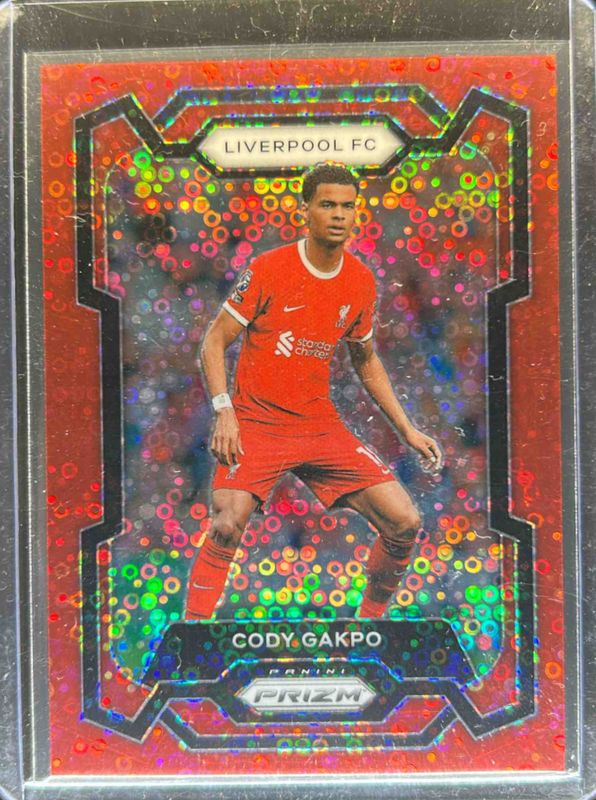 Cody Gakpo 2023 Prizm Premier League #77 Breakaway Red /49 RAW