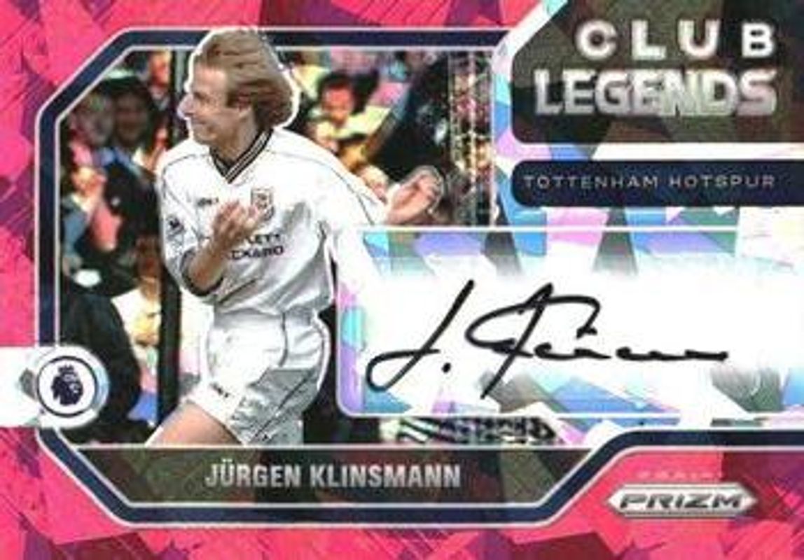 2021 Prizm Premier League #CL-JK Club Legends Signatures - Pink Ice