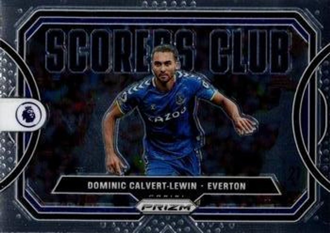 Dominic Calvert-Lewin 2021 Prizm Premier League #6 Scorers Club RAW