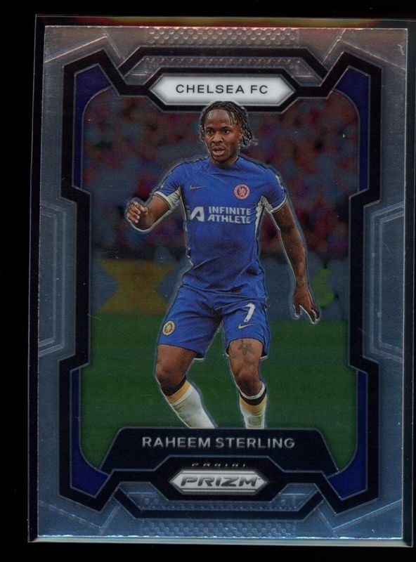 Raheem Sterling 2023 Prizm Premier League #184 Base RAW