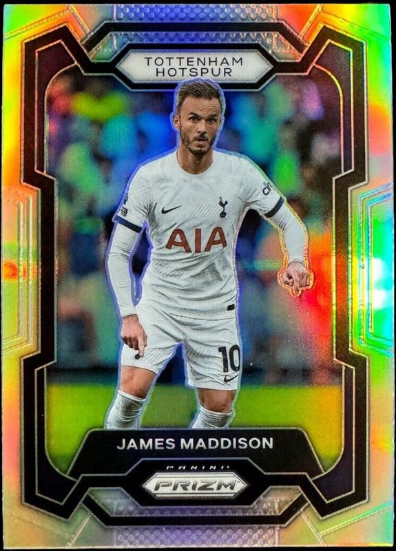 James Maddison 2023 Prizm Premier League #128 Silver RAW