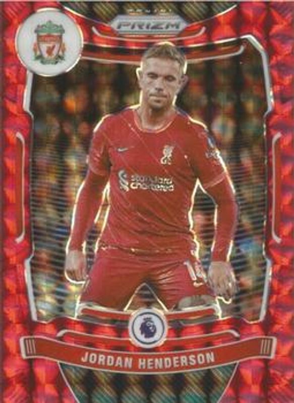 2021 Prizm Premier League #86 Red Mosaic