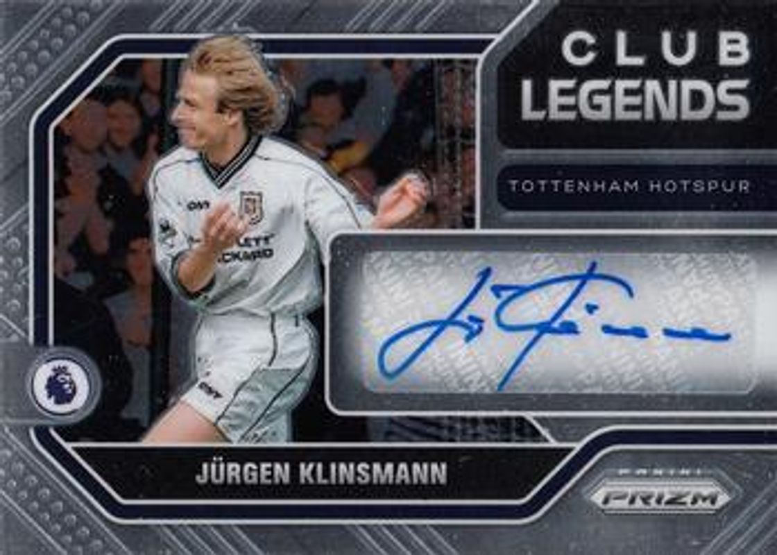 2021 Prizm Premier League #CL-JK Club Legends Signatures