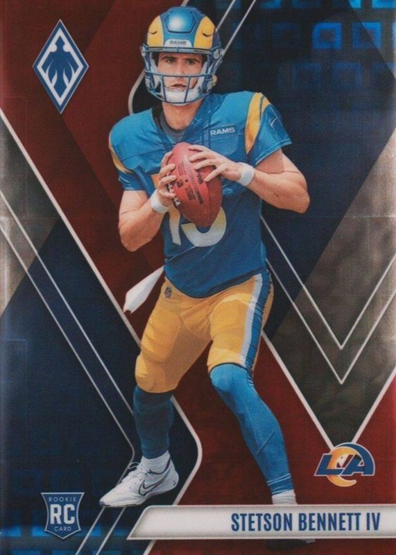 Stetson Bennett IV 2023 Phoenix #121 Red Pandora /10 Rookie RAW