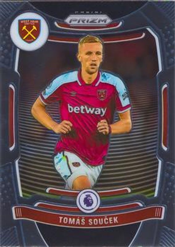 Tomas Soucek 2021 Prizm Premier League #238 Base RAW