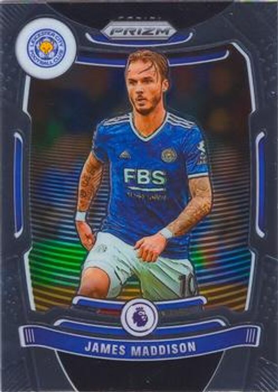 James Maddison 2021 Prizm Premier League #22 Base RAW