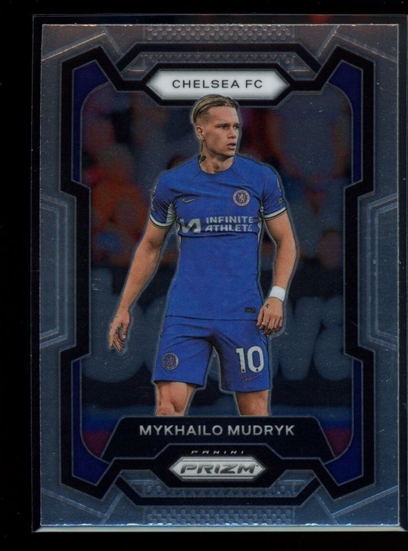 Mykhailo Mudryk 2023 Prizm Premier League #186 Base RAW